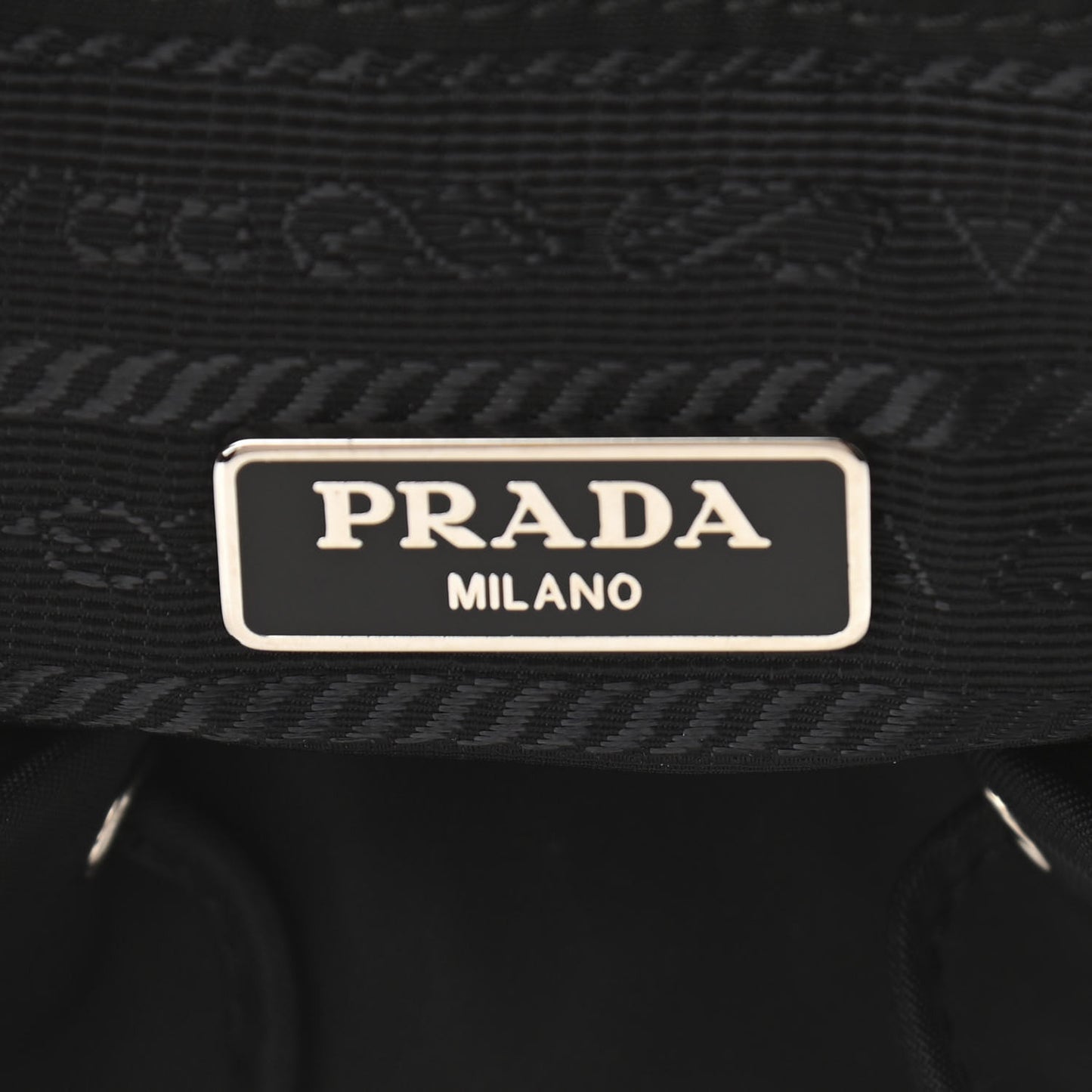 Nylon Vela Mini Crossbody Backpack Black
