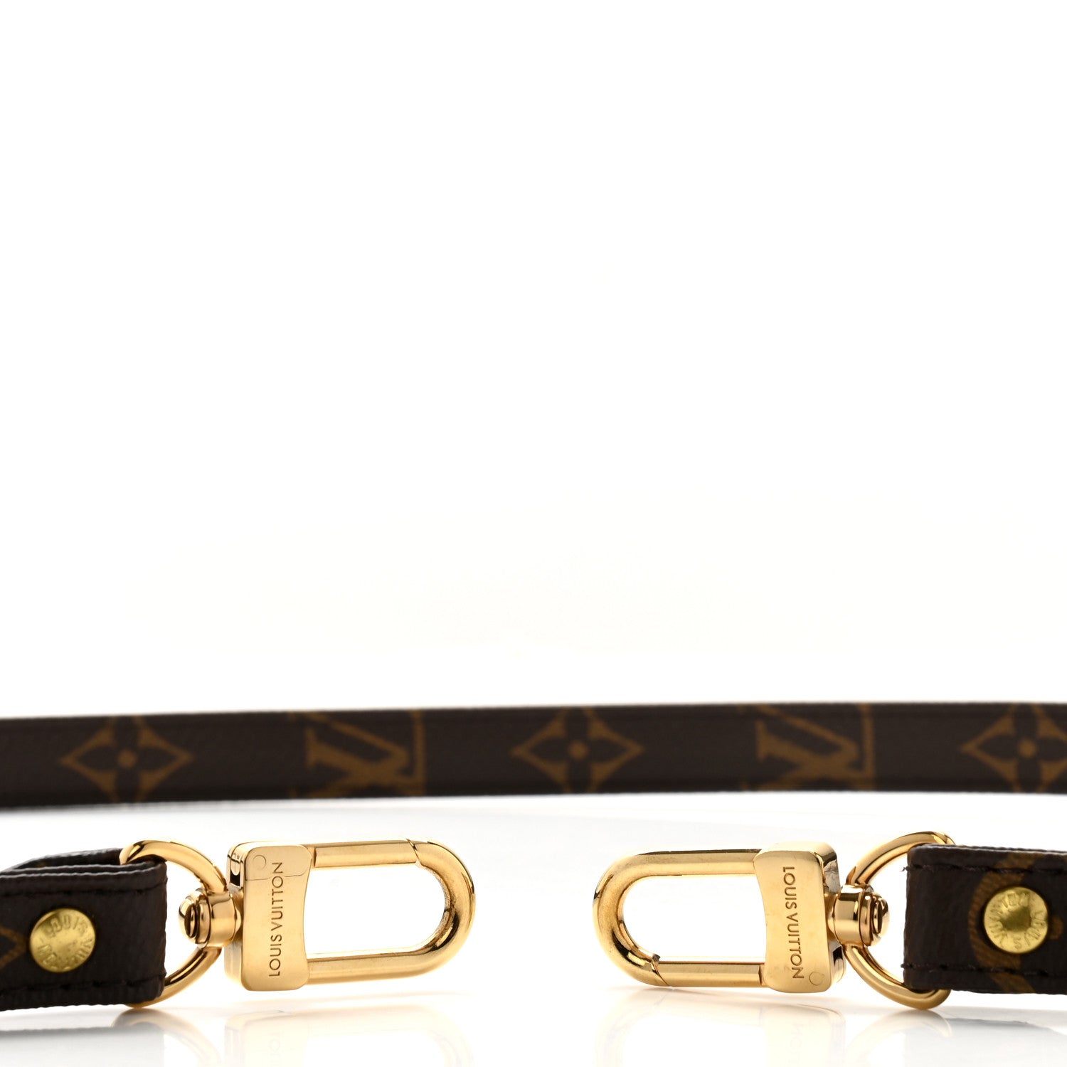 Louis Vuitton Monogram 16mm Adjustable Shoulder Strap 3 of 4