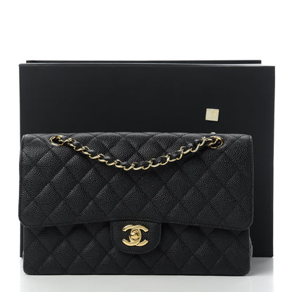 Chanel Caviar Quilted Medium Double Flap Black 11 of 11