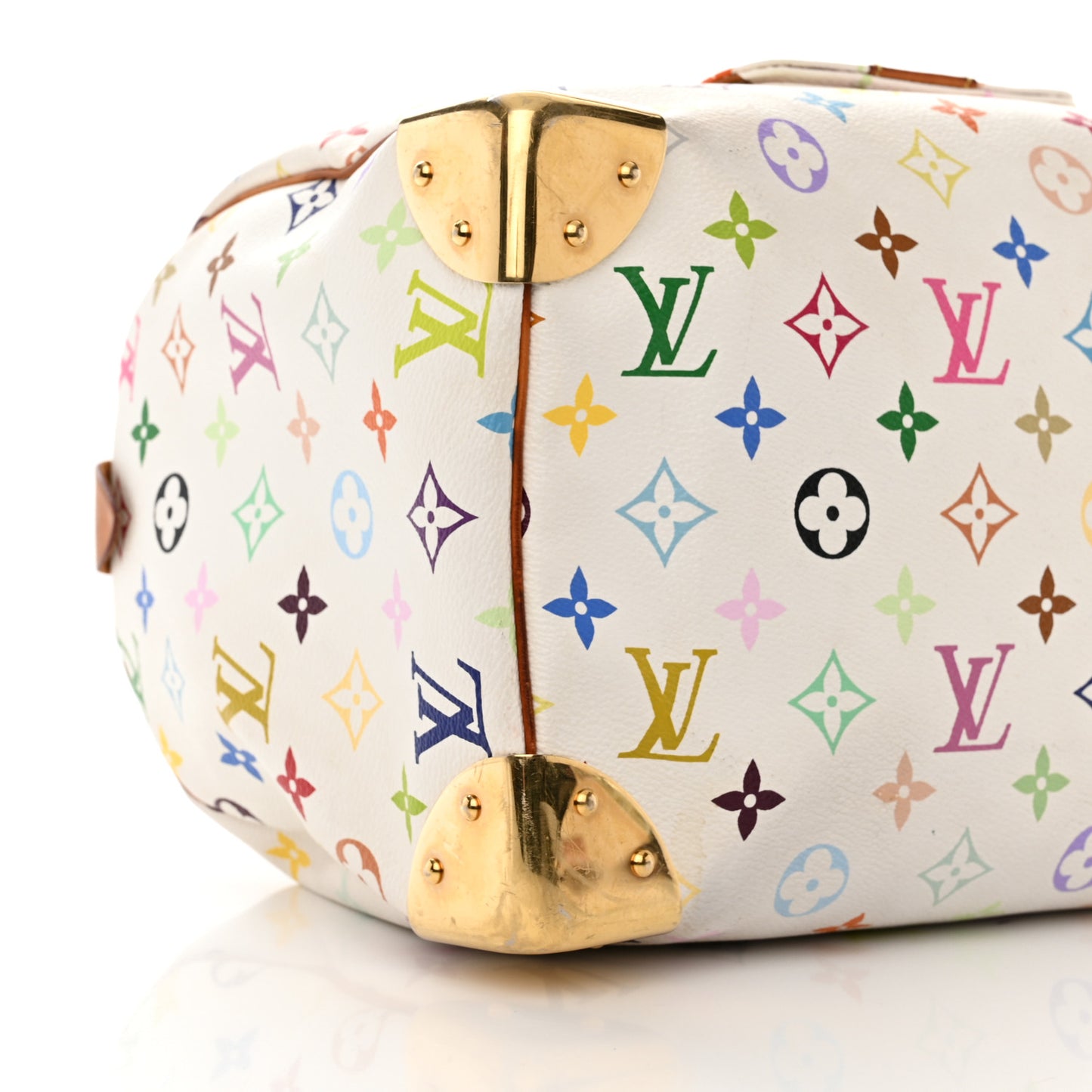 Monogram Multicolor Speedy 30 White