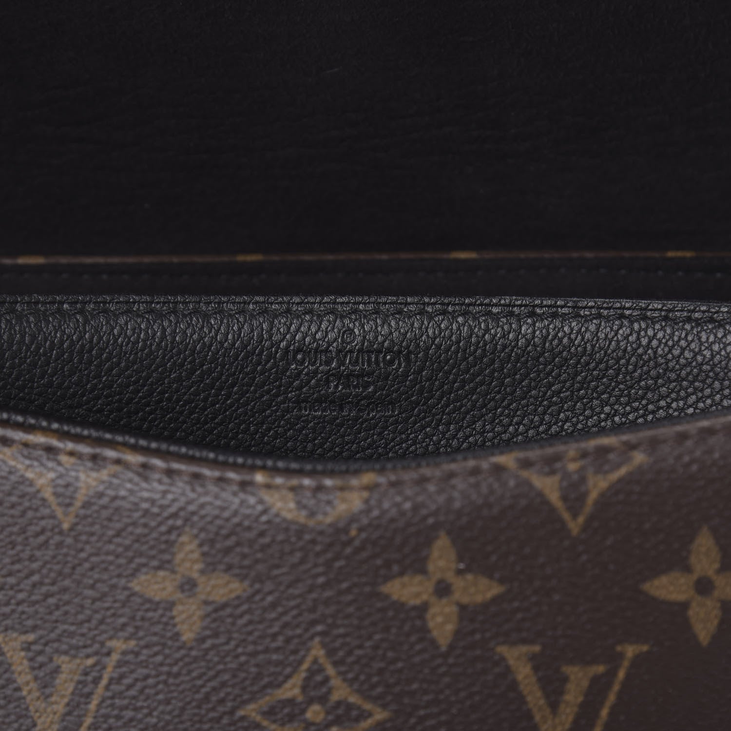 Louis Vuitton Monogram Pallas Chain Black 9 of 12