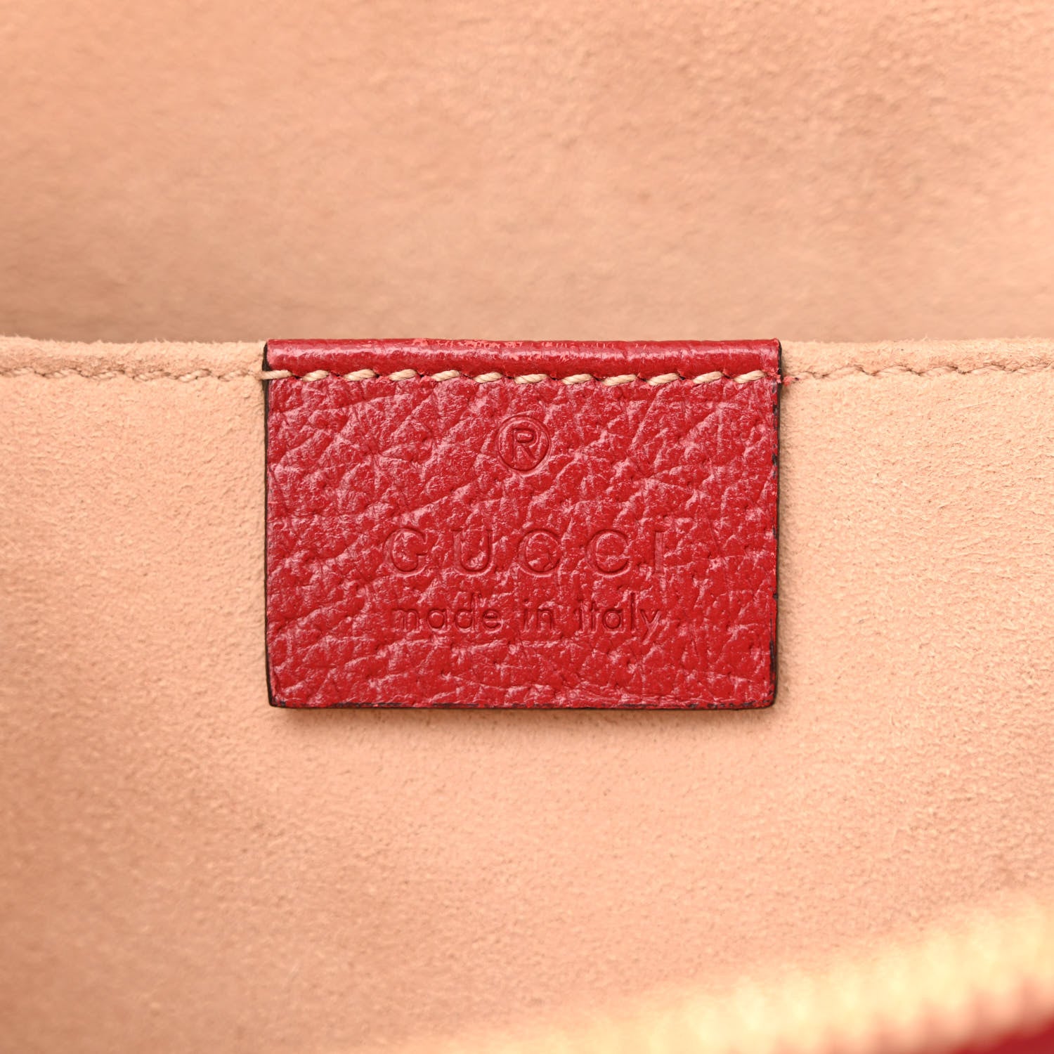 Gucci Monogram Shoulder Bag Red 6 of 11