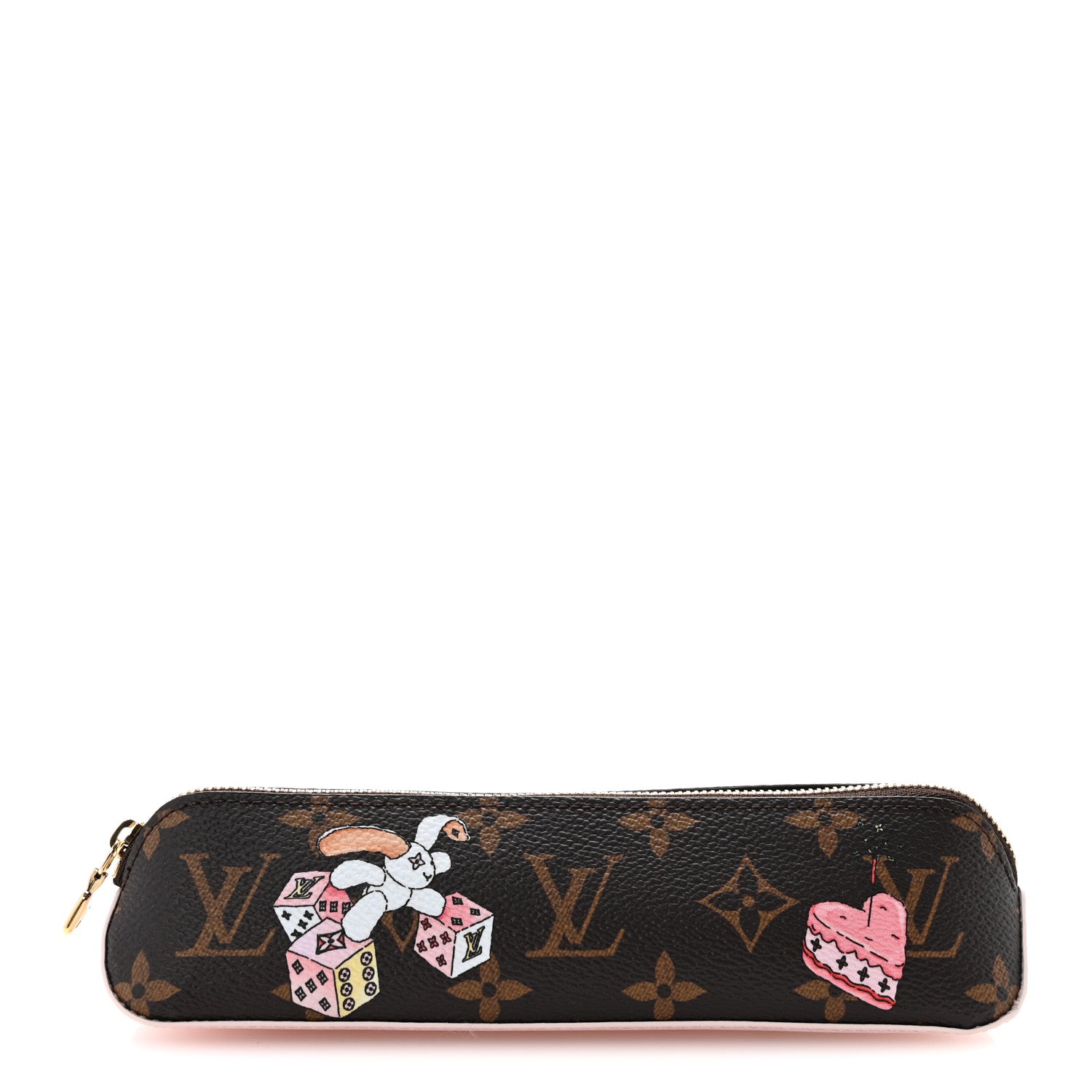 Louis Vuitton Monogram Bunny Ladybug Elizabeth Pencil Pouch Multicolor 1 of 8