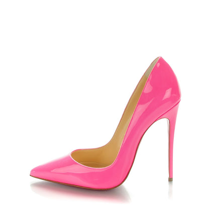 Christian Louboutin Patent So Kate 120 Pumps 36.5 Shocking Pink 1 of 8