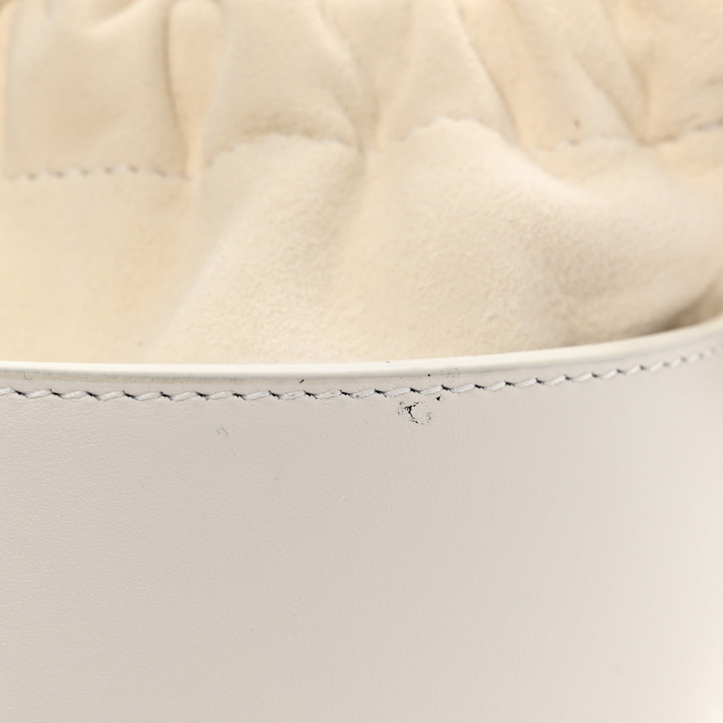 Calfskin Small Dior Vibe Bucket White Multicolor