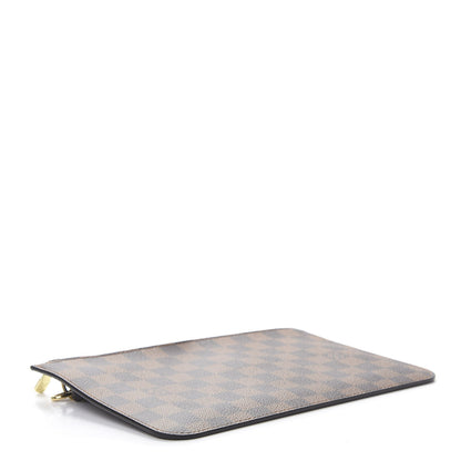 Louis Vuitton Damier Ebene Neverfull MM GM Pochette 4 of 8