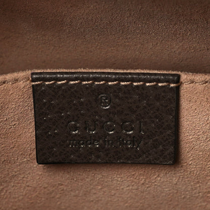 Gucci GG Supreme Monogram Mini Ophidia Top Handle Shoulder Bag Brown 6 of 11
