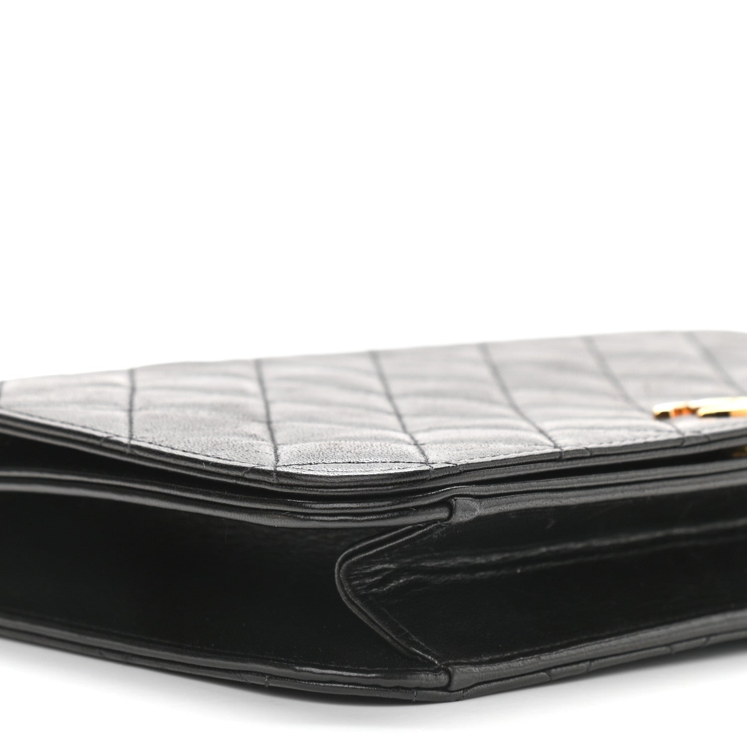 Chanel Lambskin Quilted Small Single Flap Black 8 of 9