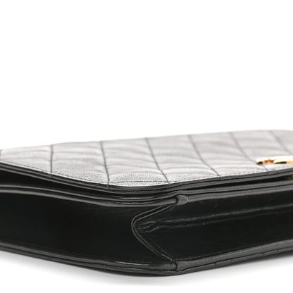 Chanel Lambskin Quilted Small Single Flap Black 8 of 9