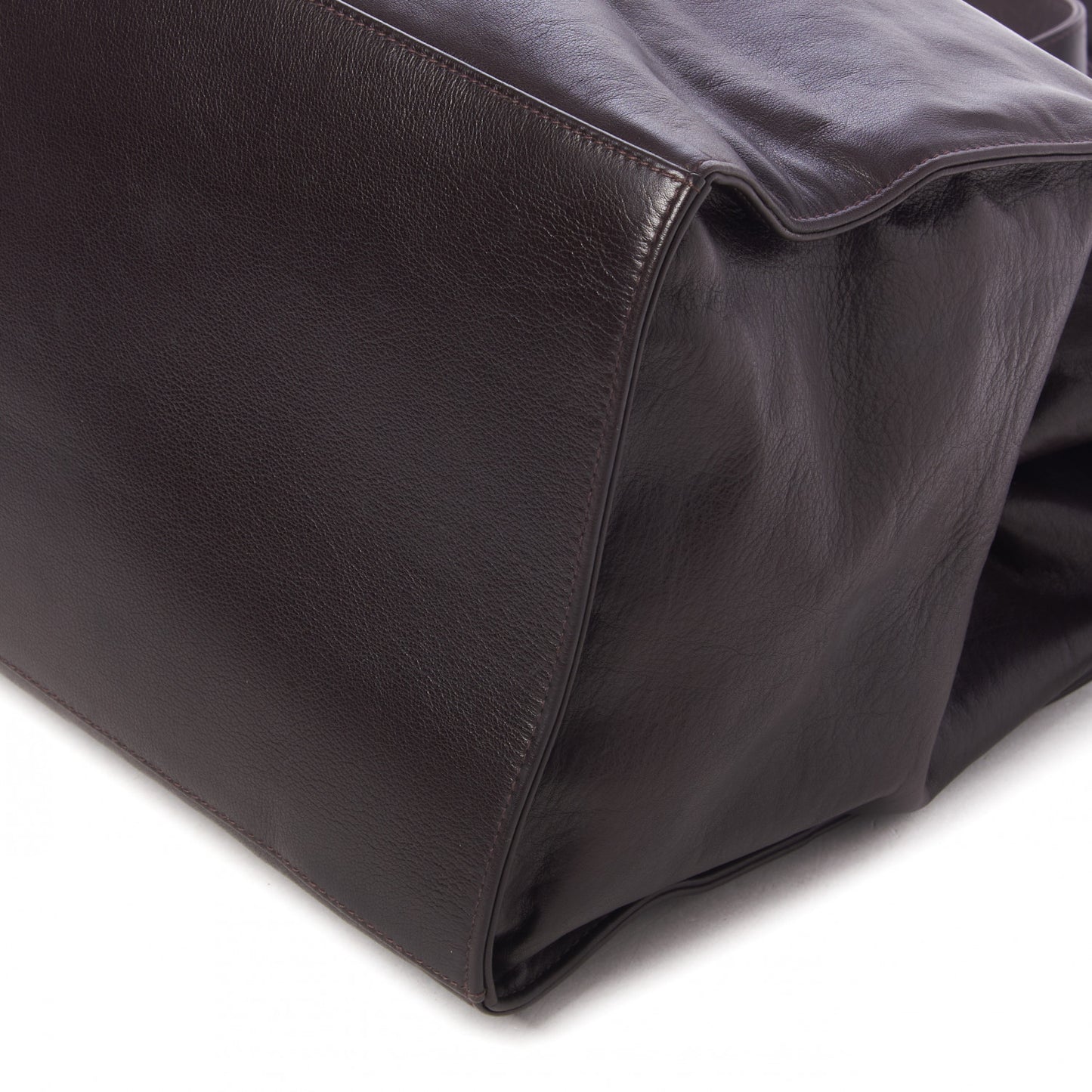 Lambskin CC Tote Brown