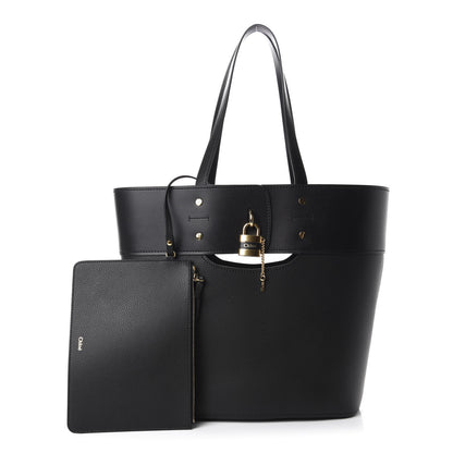Chloe Smooth Grained Calfskin Medium Aby Tote Black 1 of 9