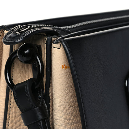 Christian Louboutin Grained Calfskin Ombre Passage Messenger Black Colombe 10 of 10