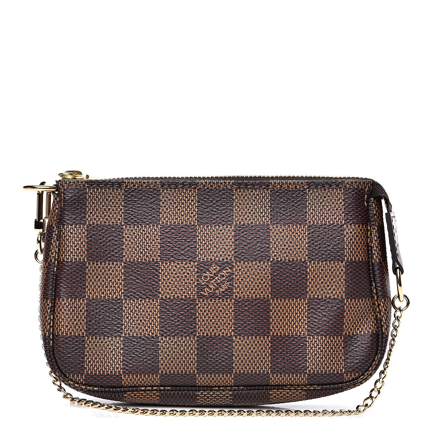Louis Vuitton Damier Ebene Mini Pochette Accessories 1 of 7
