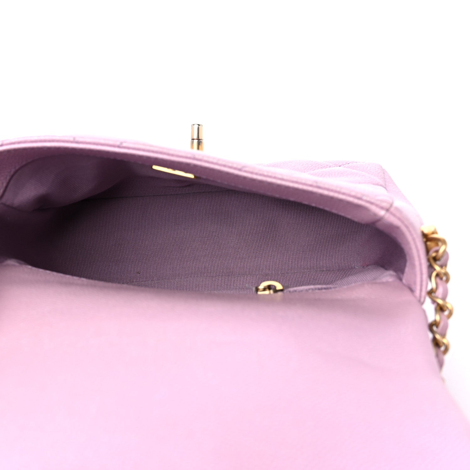Chanel Iridescent Caviar Quilted Mini My Perfect Flap Pink 5 of 11