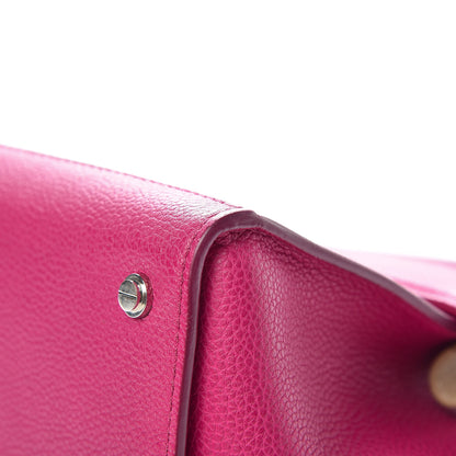 Givenchy Grained Calfskin Mini Horizon Satchel Fushia 10 of 22
