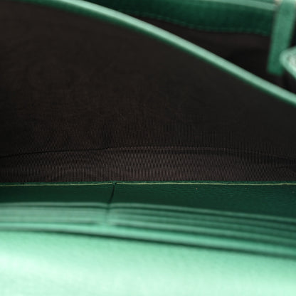 Gucci Calfskin Mini Dionysus Chain Wallet Emerald 7 of 14