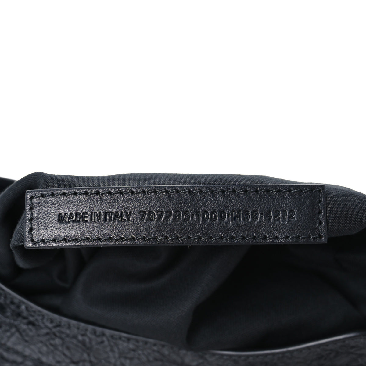 Balenciaga Agneau Arena Silver Hardware Medium Le City Black 7 of 11