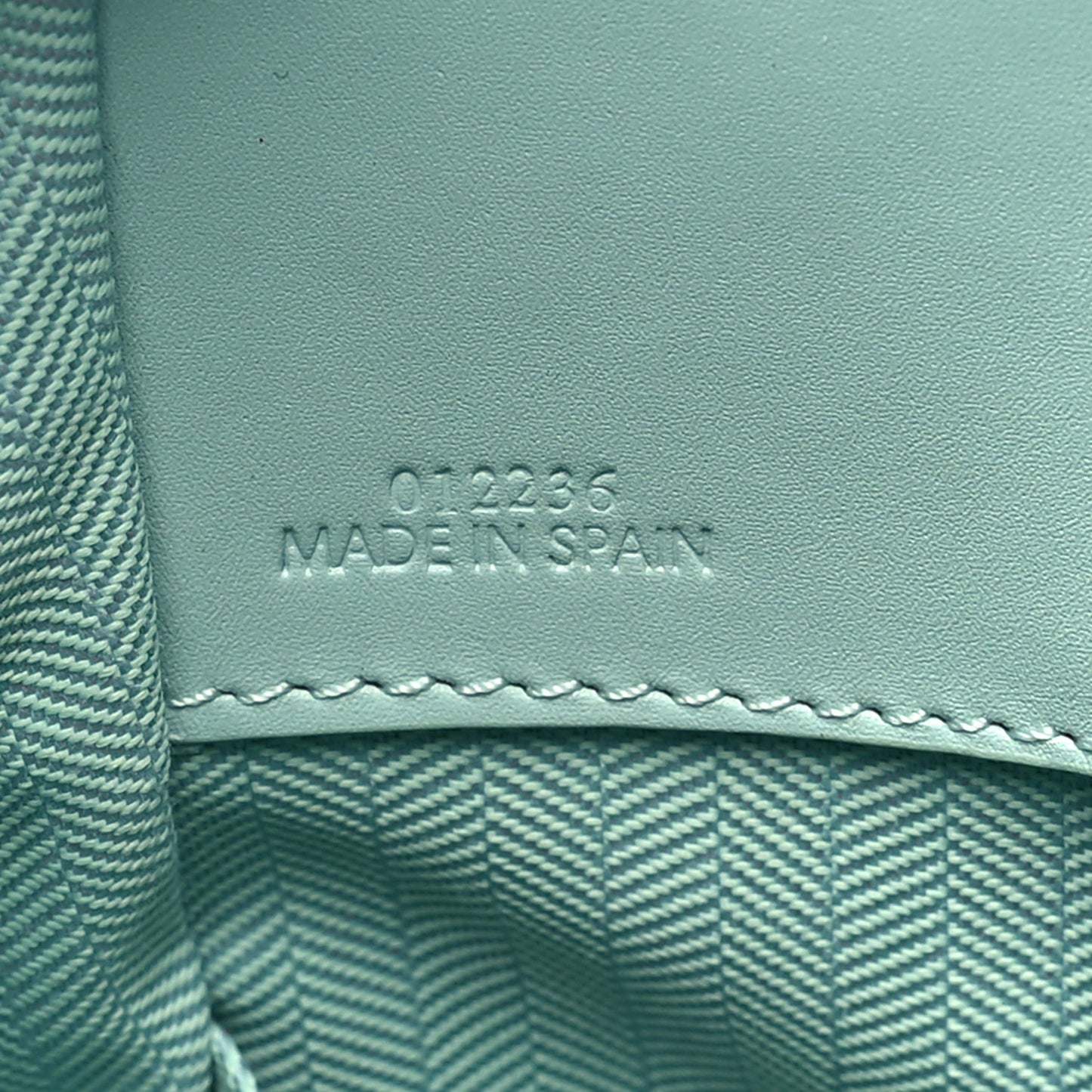 Satin Calfskin Compact Hammock Shoulder Bag Celadon Glaze