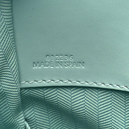Loewe Satin Calfskin Compact Hammock Shoulder Bag Celadon Glaze 7 of 10