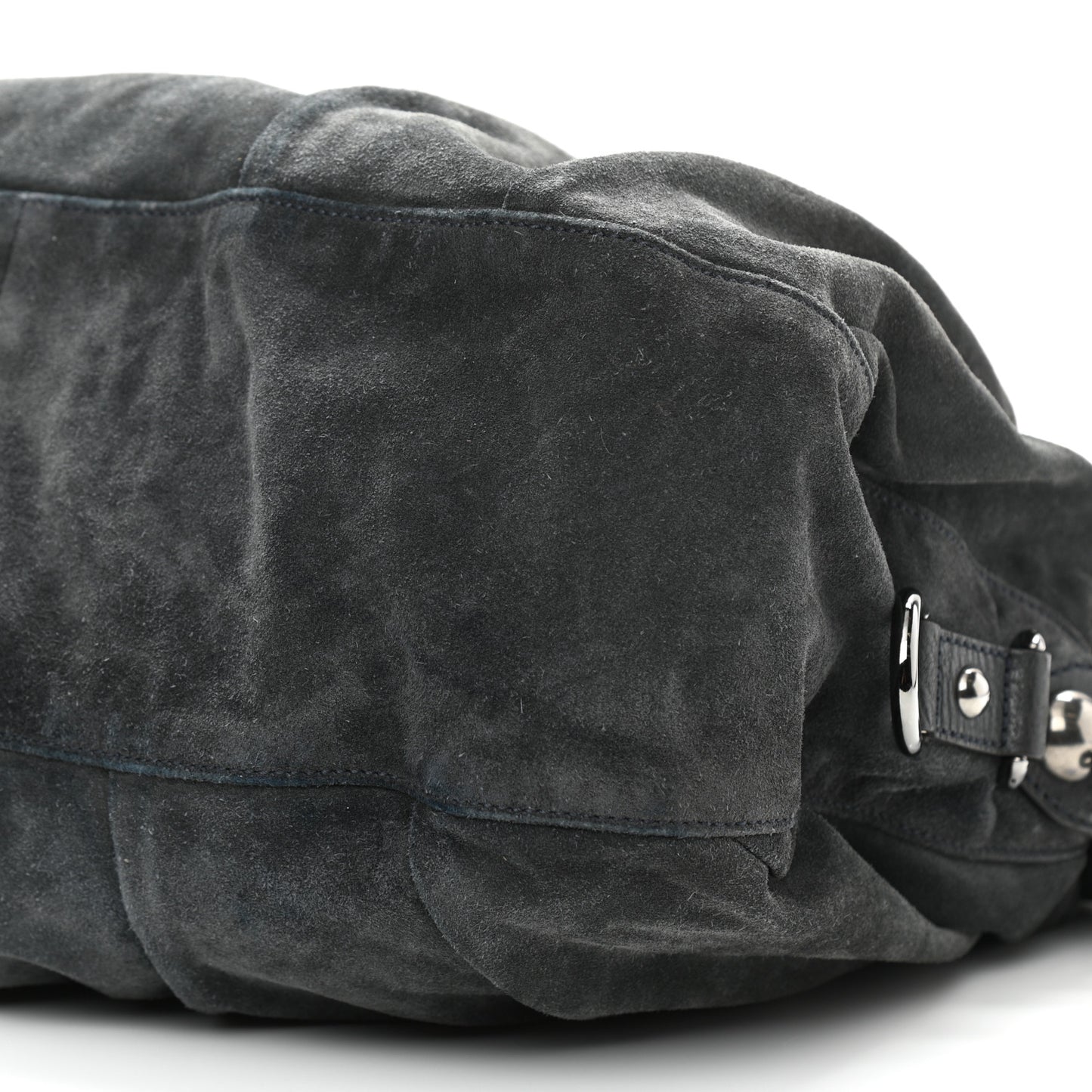 Suede Icon Bit Large Boston Grey