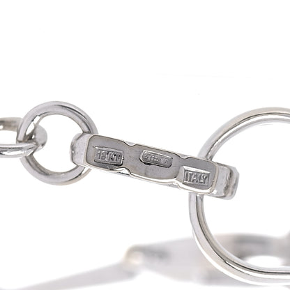 Roberto Coin 18K White Gold Horsebit Bracelet 4 of 5