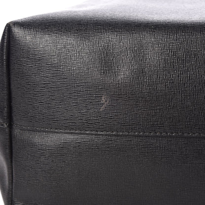 Fendi Vitello Elite Cuoio Monster Buggies Medium Roll Tote Black Multicolor Blue Cobalto 12 of 13
