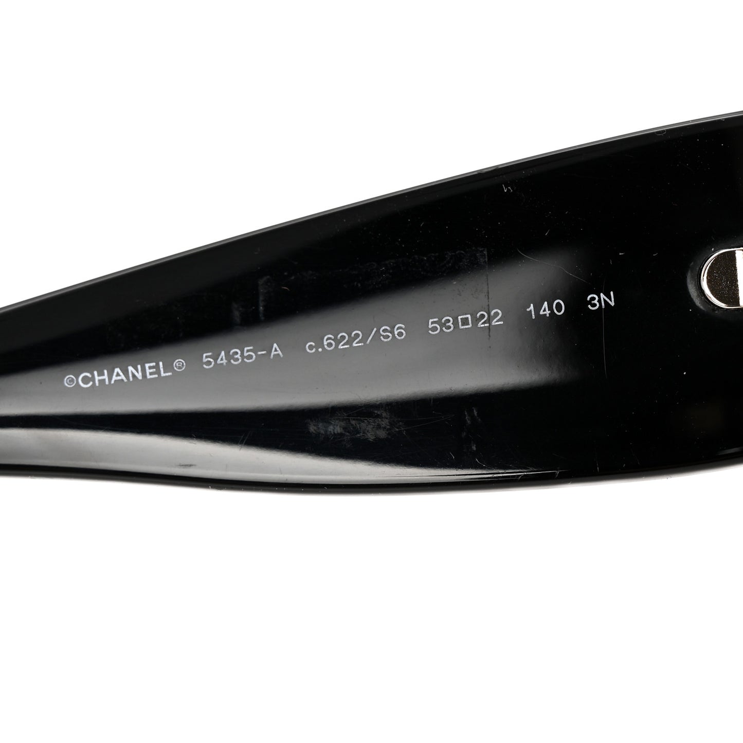 Acetate Rectangle Sunglasses 5435 Black