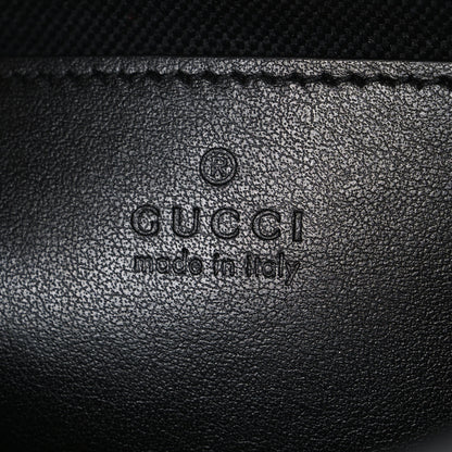 Gucci Calfskin Matelasse Monochrome Mini GG Marmont Chain Shoulder Bag Black 6 of 10