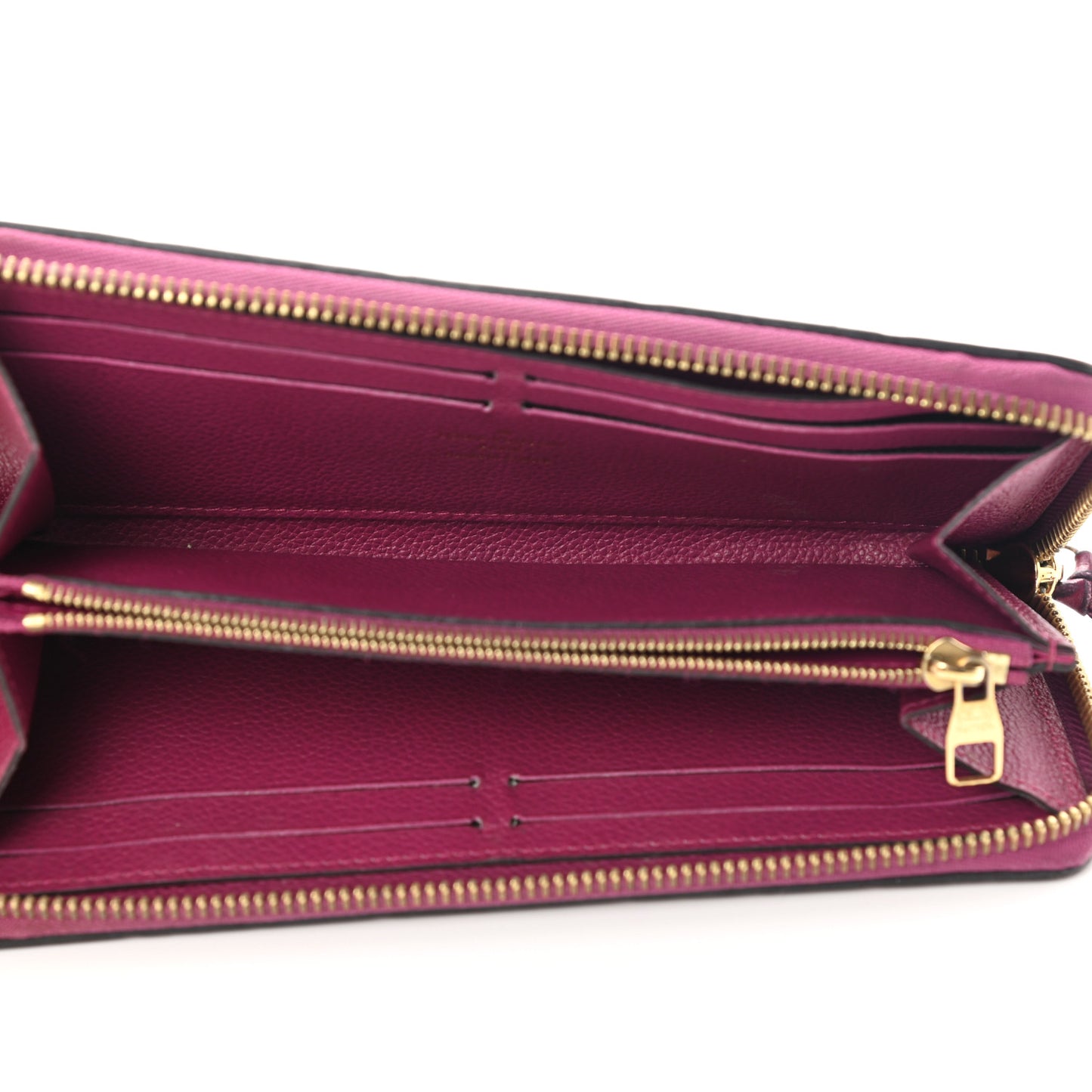 Empreinte Clemence Wallet Raisin