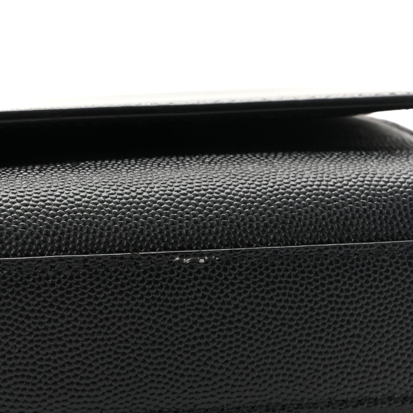 Grain De Poudre Medium Classic Monogram Kate Satchel Black
