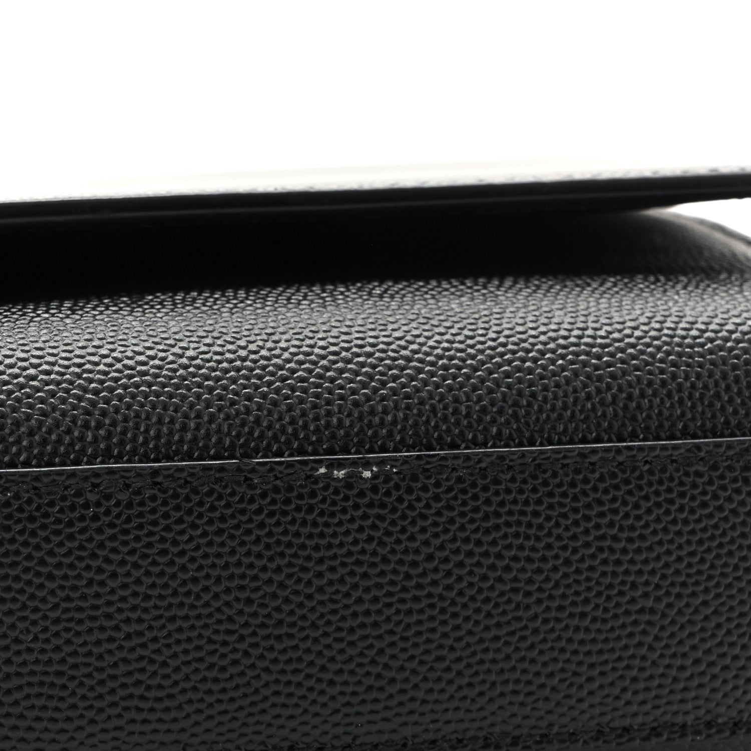Saint Laurent Grain De Poudre Medium Classic Monogram Kate Satchel Black 12 of 12