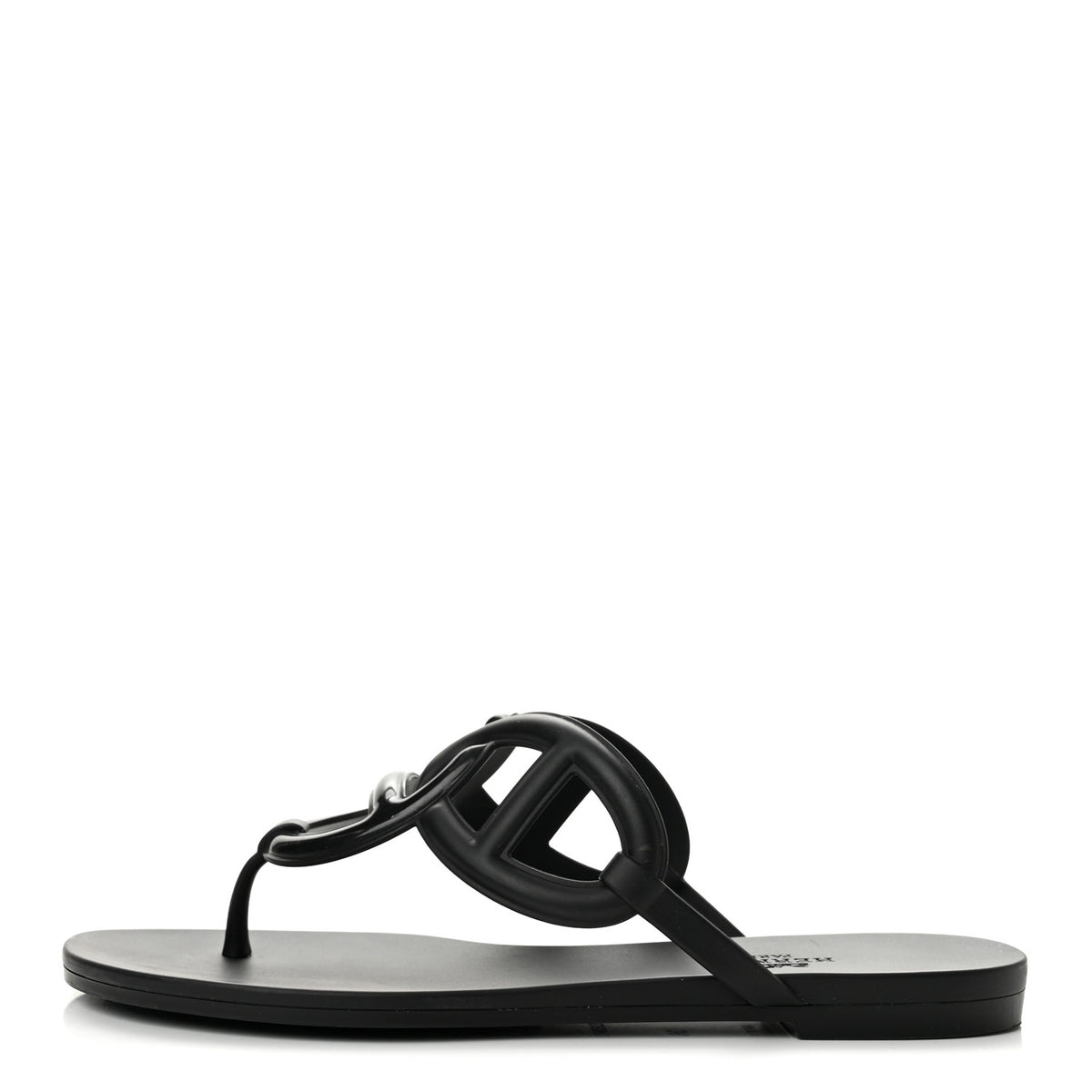 Rubber Womens Egerie Sandals 36 Black