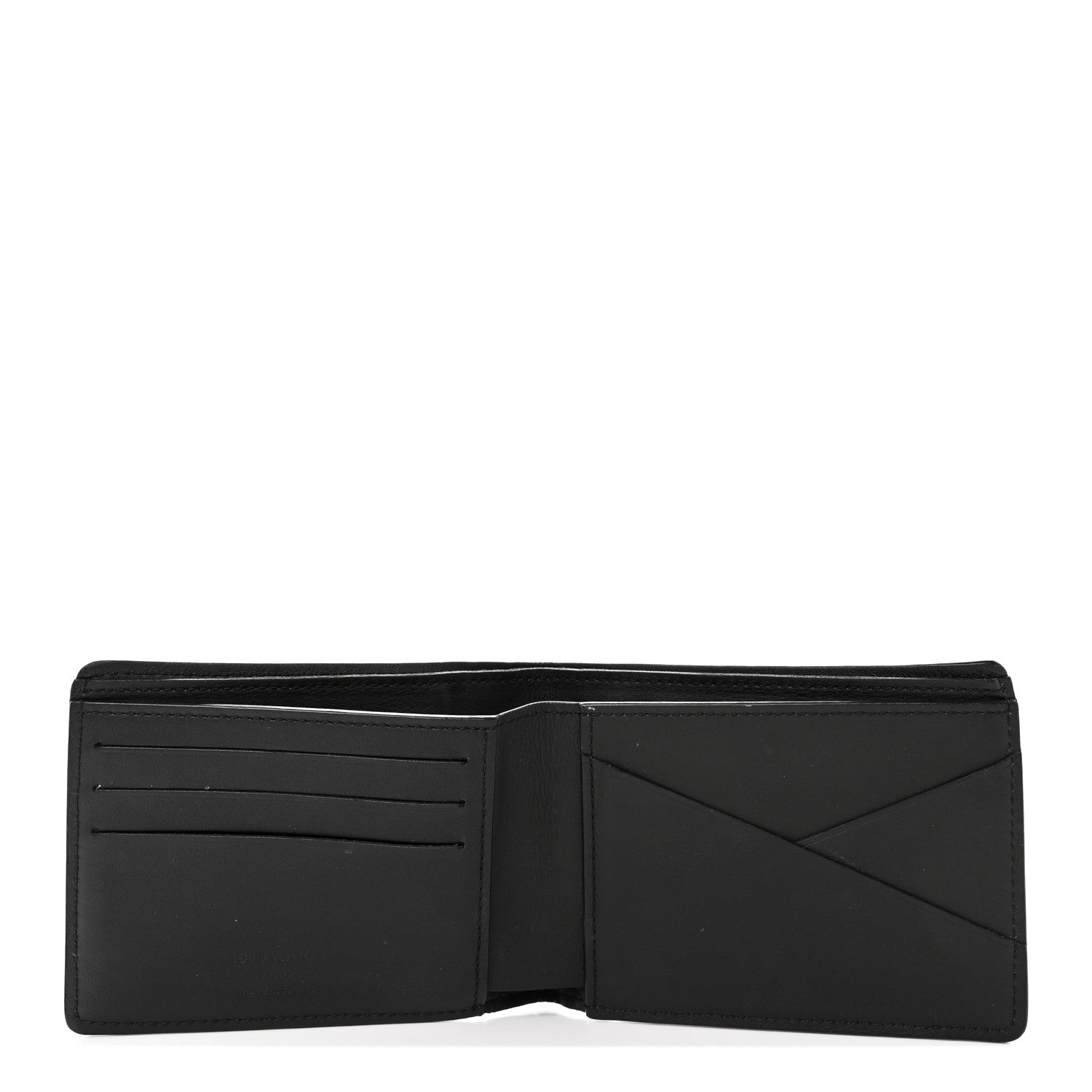 Louis Vuitton Cuir Bi-Fold Wallet Dark Infinity 5 of 11