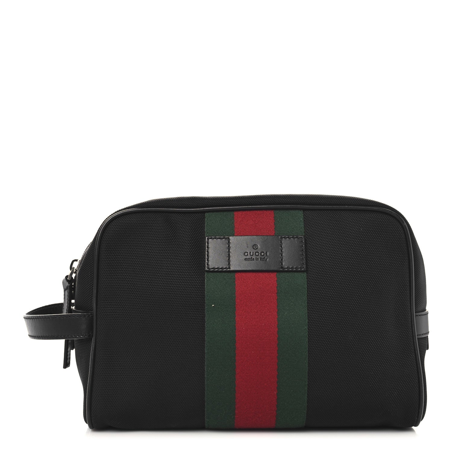 Gucci Techno Canvas Web Toiletry Case Black 1 of 11