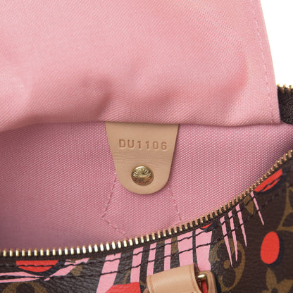 Louis Vuitton Monogram Jungle Dots Speedy 30 Sugar Pink Poppy 7 of 10