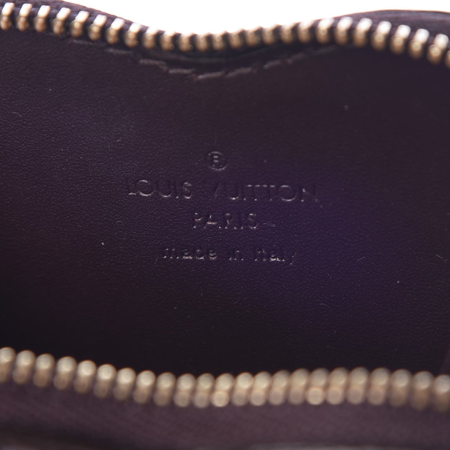 Vernis Coeur Heart Coin Purse Amarante