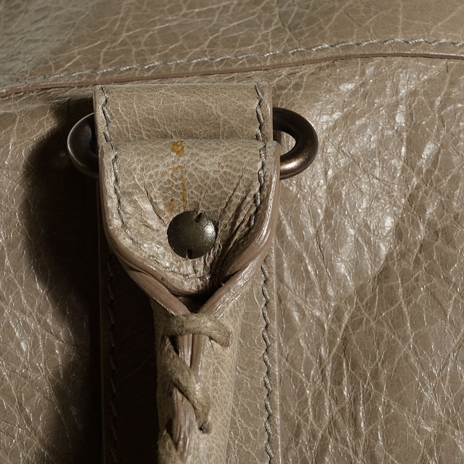 Balenciaga Agneau Classic Hardware Weekender Papyrus 9 of 11