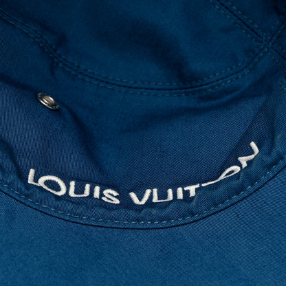 Louis Vuitton Monogram Denim Transformable Bob Bucket Hat 58 Blue 8 of 9