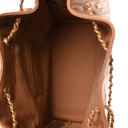 Chanel Caviar Quilted Medium Chanel 25 Handbag Brown 6 of 12
