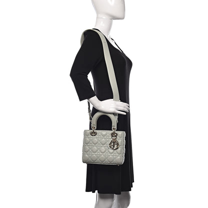 Christian Dior Lambskin Cannage Small My Lady Dior Pistachio 2 of 11