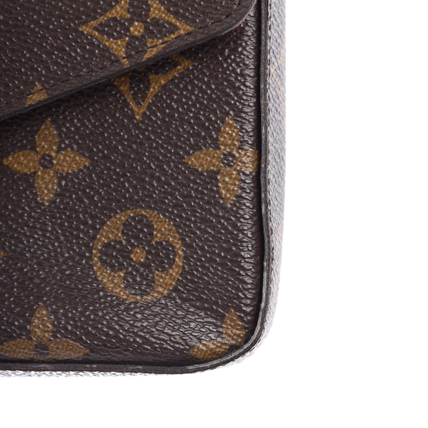 Louis Vuitton Monogram Pochette Felicie Chain Wallet Fuchsia 11 of 11