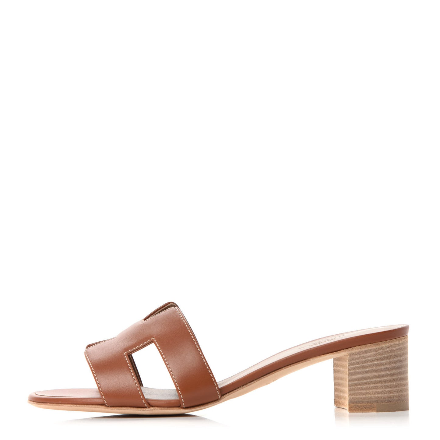 Calfskin Oasis Sandals 37 Gold