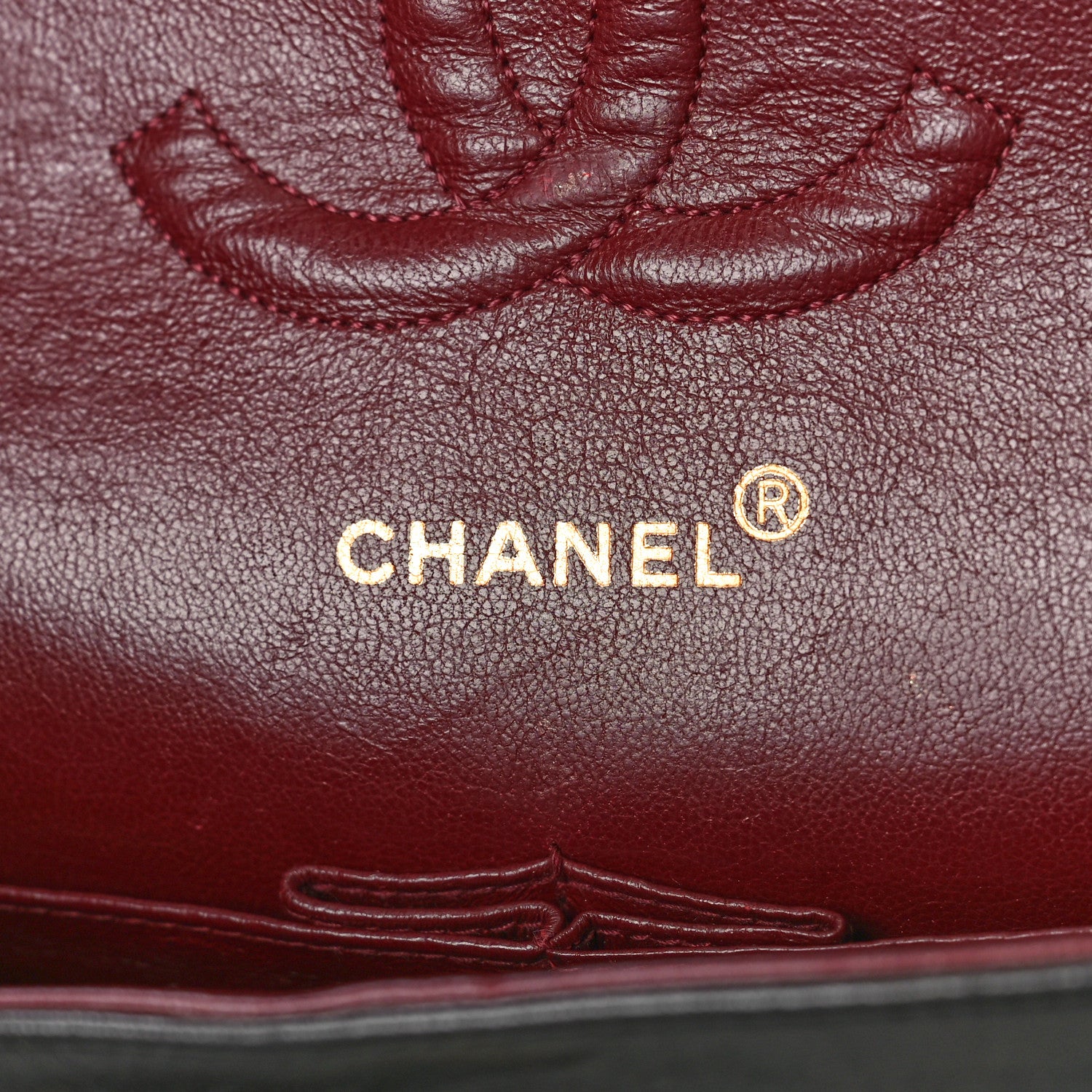 Chanel Lambskin Quilted Medium Double Flap Black 6 of 13