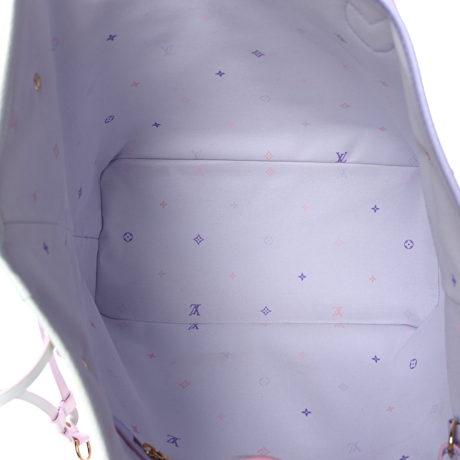 Louis Vuitton Monogram Giant Spring In The City Neverfull MM Sunrise Pastel 6 of 9
