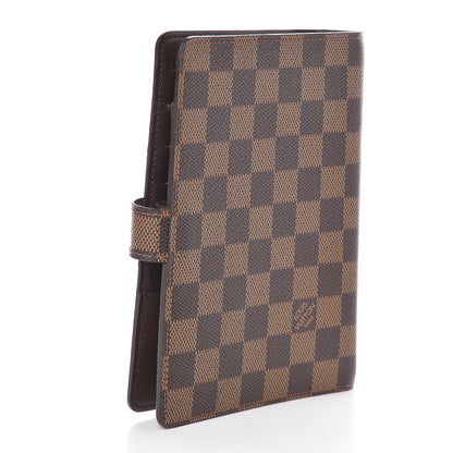 Louis Vuitton Damier Ebene Medium Ring Agenda Cover 3 of 12