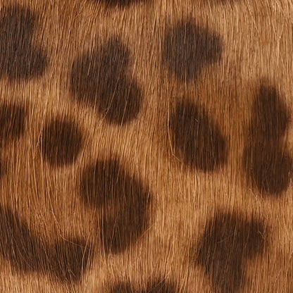 Celine Pony Hair Leopard Print Triomphe Chain Shoulder Bag Multicolor 7 of 9