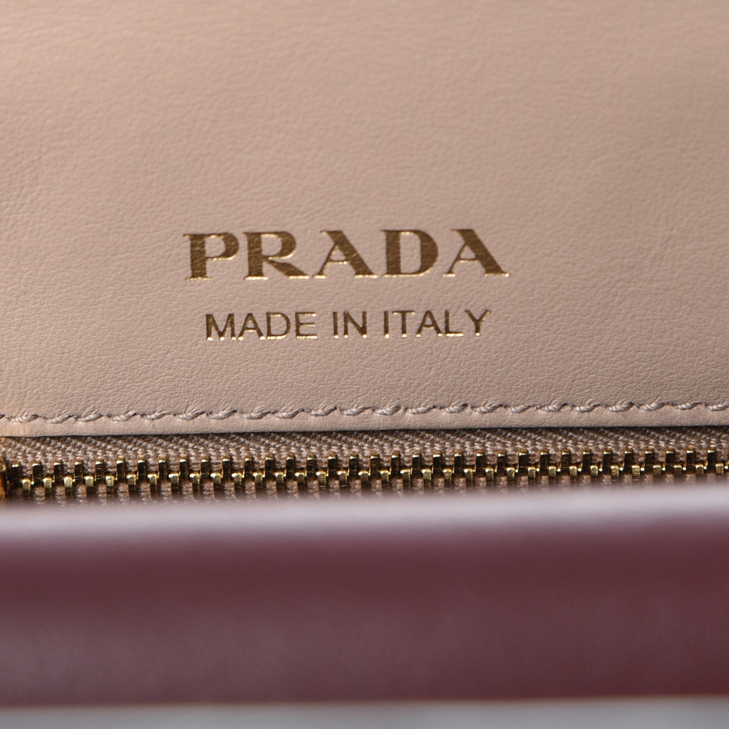 Prada Saffiano City Calfskin Bibliothèque Top Handle Cammeo Granato 7 of 9