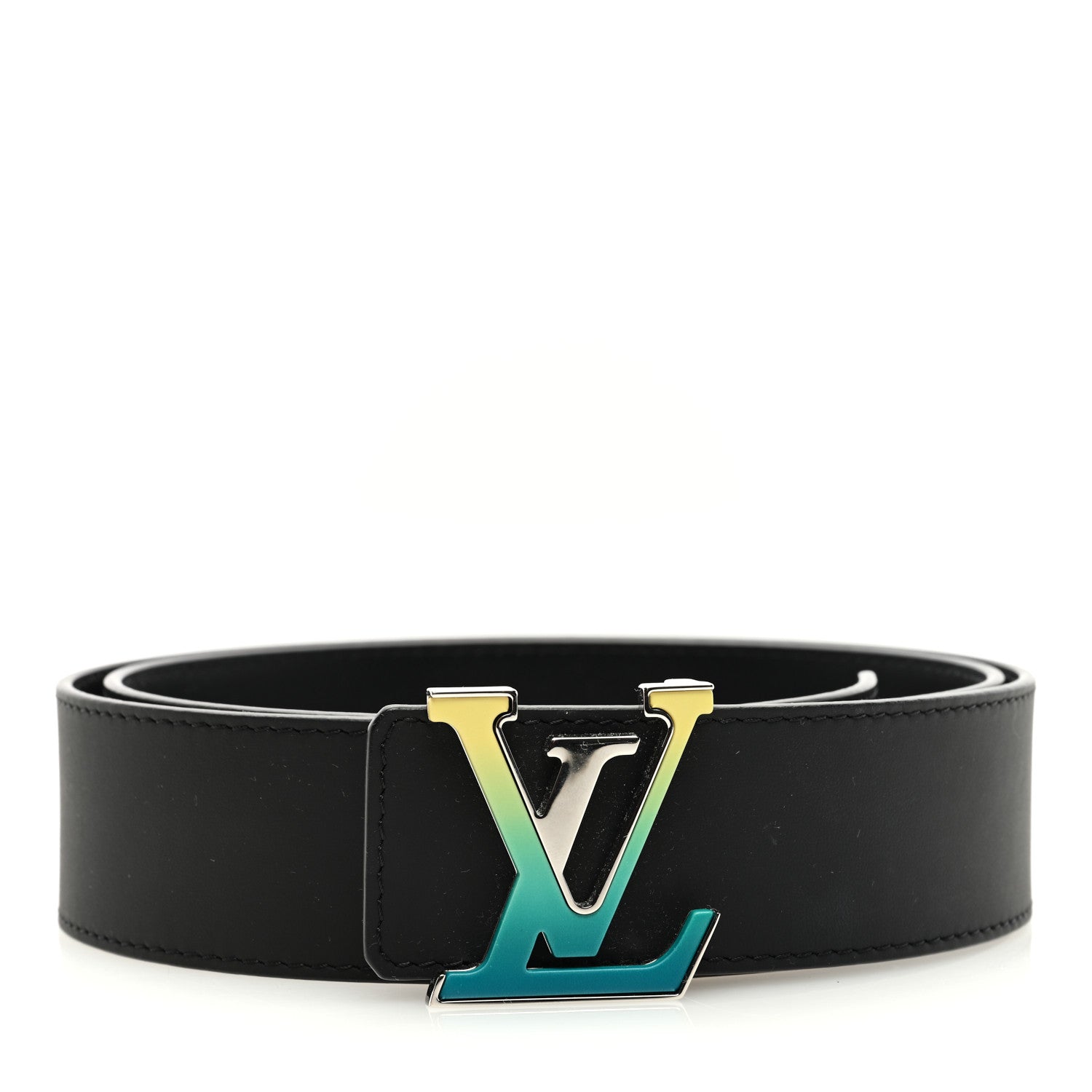Louis Vuitton Calfskin 40mm LV Spotlight Belt 90 36 Black 1 of 5
