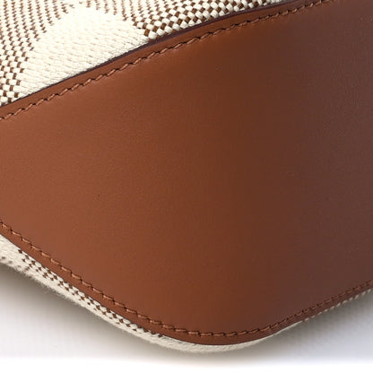Hermes Swift Toile H Cabas H En Biais 27 Ecru Naturel Gold 9 of 11