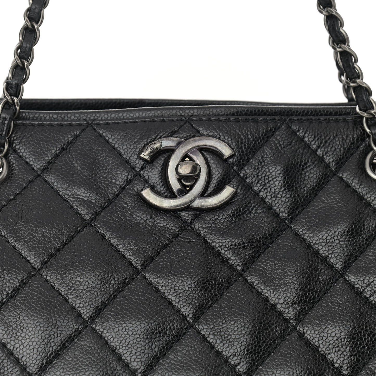 Caviar Quilted Large Be Caviar Tote Black